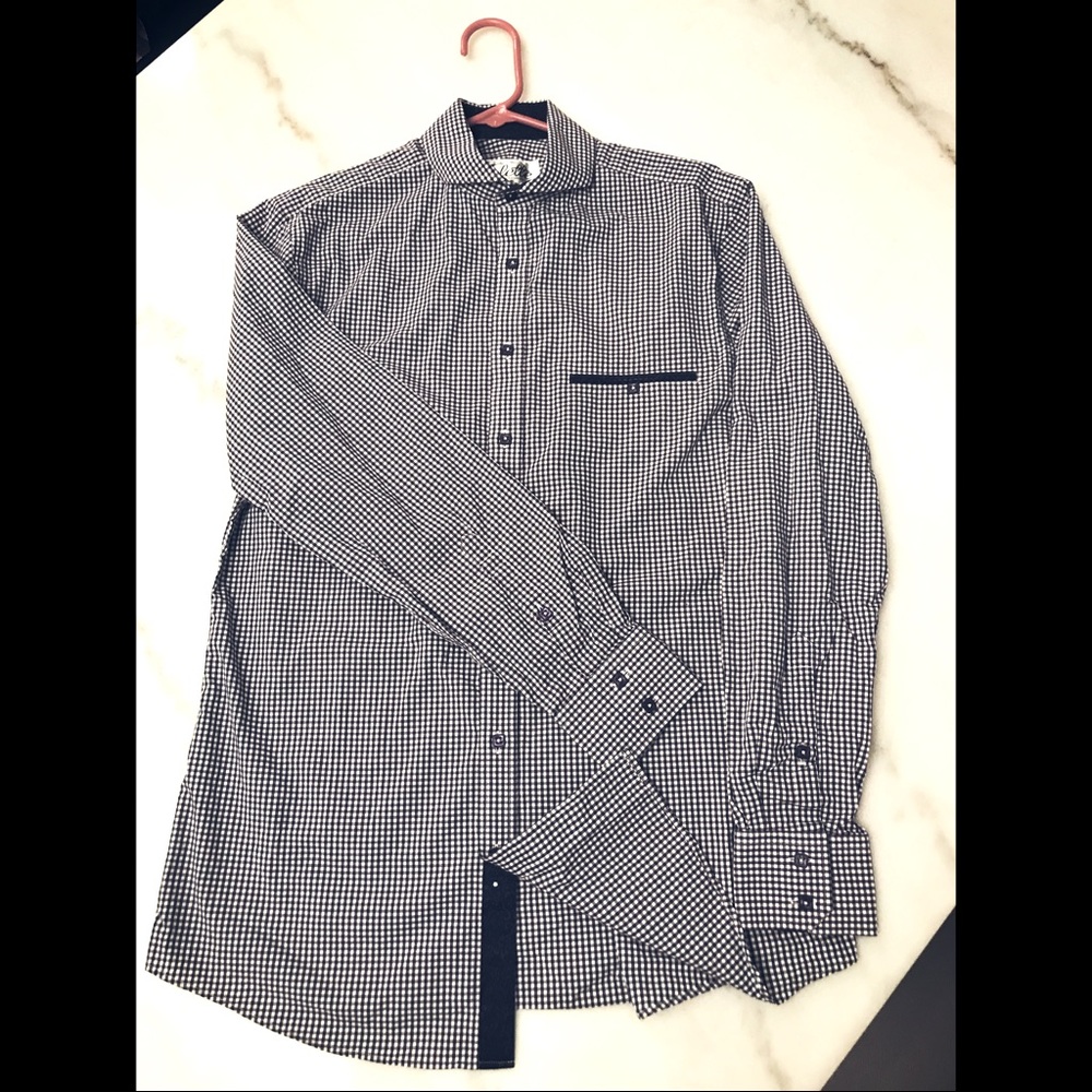 Purple Button Down